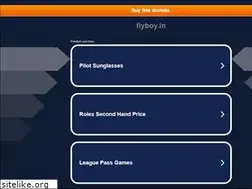 Sites similar to flyboy.in