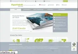 Sites similar to flyerfabrik.de