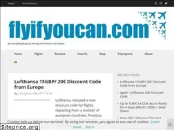 Sites similar to flyifyoucan.com