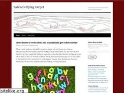 Sites similar to flyingcarpetblog.com
