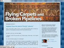 Sites similar to flyingcarpetsandbrokenpipelines.blogspot.com
