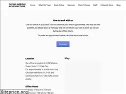Sites similar to flyingneedleacupuncture.com