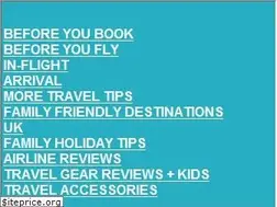 Sites similar to flyingwithababy.com