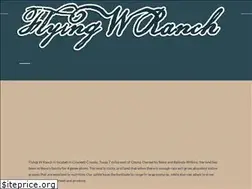 Sites similar to flyingwranch.com
