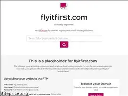 Sites similar to flyitfirst.com