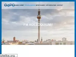 Sites similar to fm-kolloquium.de