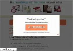 Sites similar to fm-parfum.hu