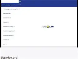 Sites similar to fm-solar.de