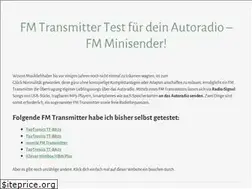 Sites similar to fm-transmitter-test.net