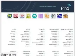Sites similar to fm1.co.il