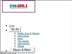 Sites similar to fm106.iheart.com