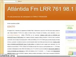 Sites similar to fmatlantida981.com