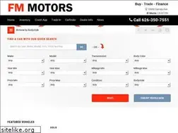 Sites similar to fmmotorsonline.com