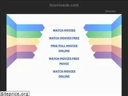 Sites similar to fmoviesub.com