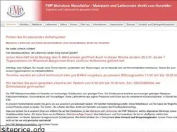 Sites similar to fmp-matratzen-manufaktur.de