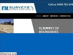 Sites similar to fmsurveys.com.au
