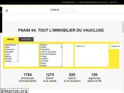 Sites similar to fnaim84.org