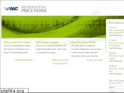 Sites similar to fncresidentialpriceindex.com