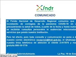 Sites similar to fndr.gob.bo