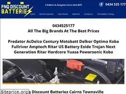 Sites similar to fnqdiscountbatteries.com.au