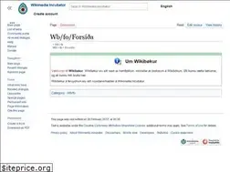 Sites similar to fo.wikibooks.org