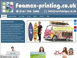 Sites similar to foamex-printing.co.uk
