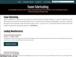 Sites similar to foamfabricating.net