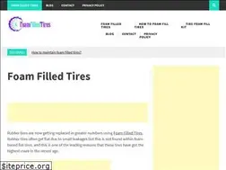 Sites similar to foamfilledtires.org
