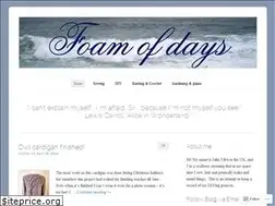 Sites similar to foamofdays.wordpress.com