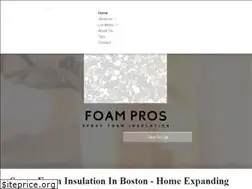 Sites similar to foamprosboston.com