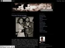 Sites similar to fobal2000.blogspot.com