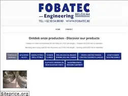 Sites similar to fobatec.be
