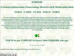 Sites similar to fobm.de