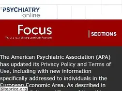 Sites similar to focus.psychiatryonline.org