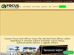 Sites similar to focuseastafricatours.com
