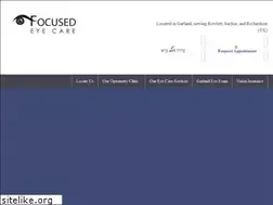 Sites similar to focusedeyecare.net