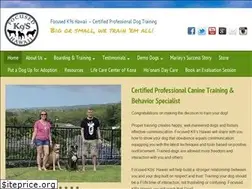 Sites similar to focusedk9shawaii.com