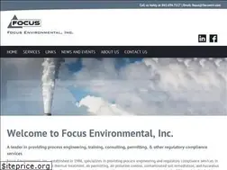 Sites similar to focusenv.com