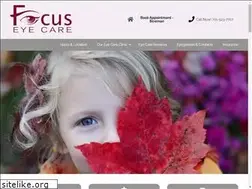 Sites similar to focuseyecare.org