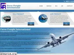 Sites similar to focusfreightintl.com