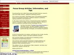 Sites similar to focusgrouptips.com