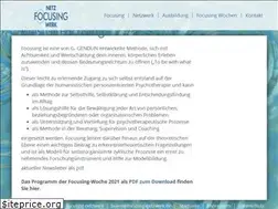 Sites similar to focusing-netzwerk.de