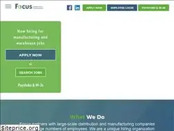Sites similar to focusjobs.com