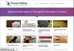 Sites similar to focusmagazine.org