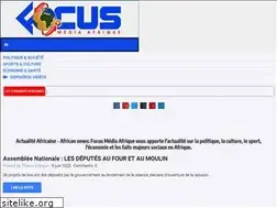 Sites similar to focusmediaafrique.com