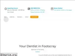 Sites similar to focusondental.com.au