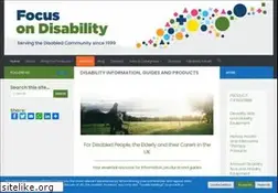 Sites similar to focusondisability.org.uk