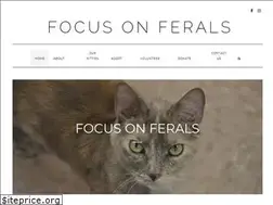 Sites similar to focusonferals.org