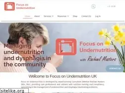 Sites similar to focusonundernutrition.co.uk