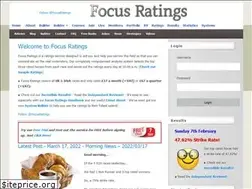 Sites similar to focusratings.com
